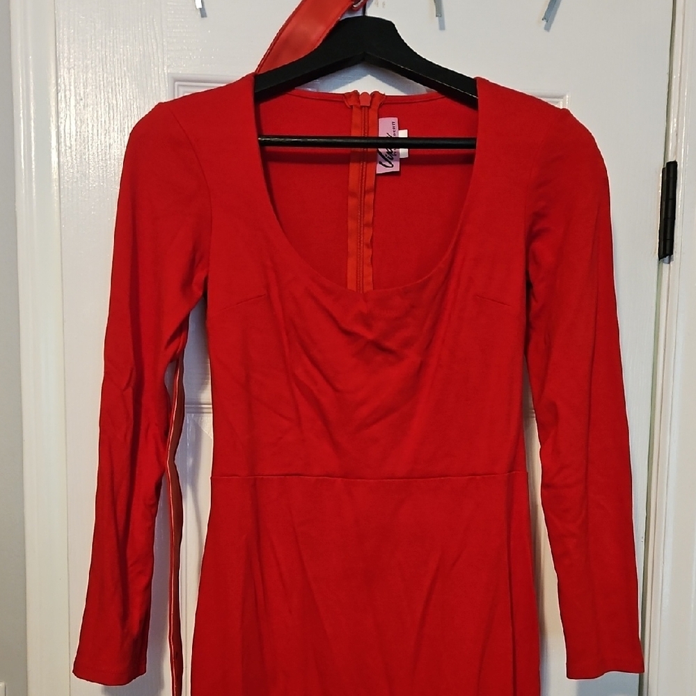 Vixen by Micheline Pitt Red Troublemaker Dress